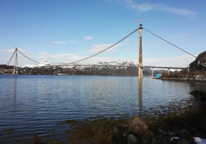佐敦（Jotun）大衣挪威的Hålogaland桥