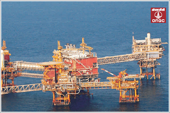 天然气价格下跌导致ONGC损失4,000千万卢比