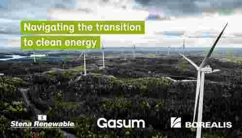 北欧化工为其Stenungsund petchem工厂与Gasum和Stena Renewable签署了可再生能源协议